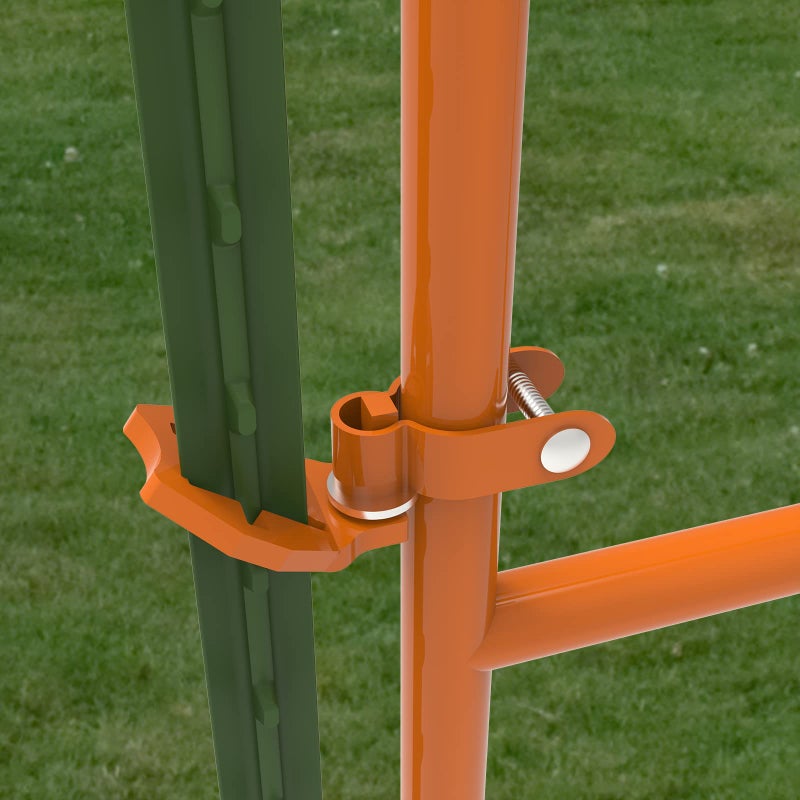 Adamoss T-Post Gate Hinge Pins, Hang a gate from a Metal T Post, Easy to Install,Hang a gate of Any Farm or Garden from a Metal T Post - Image 5